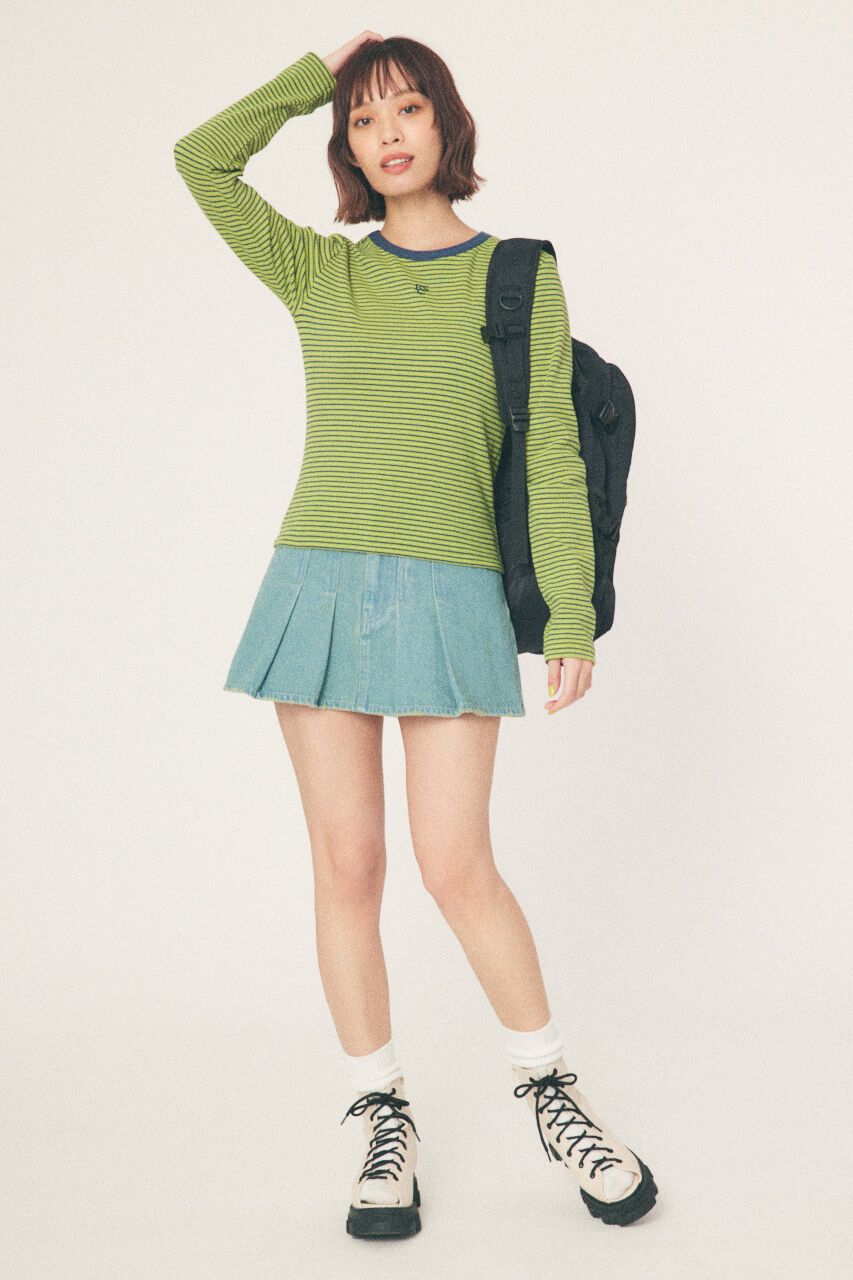 RODEO CROWNS「リブ L/S Tシャツ」|Tシャツ・カットソー|