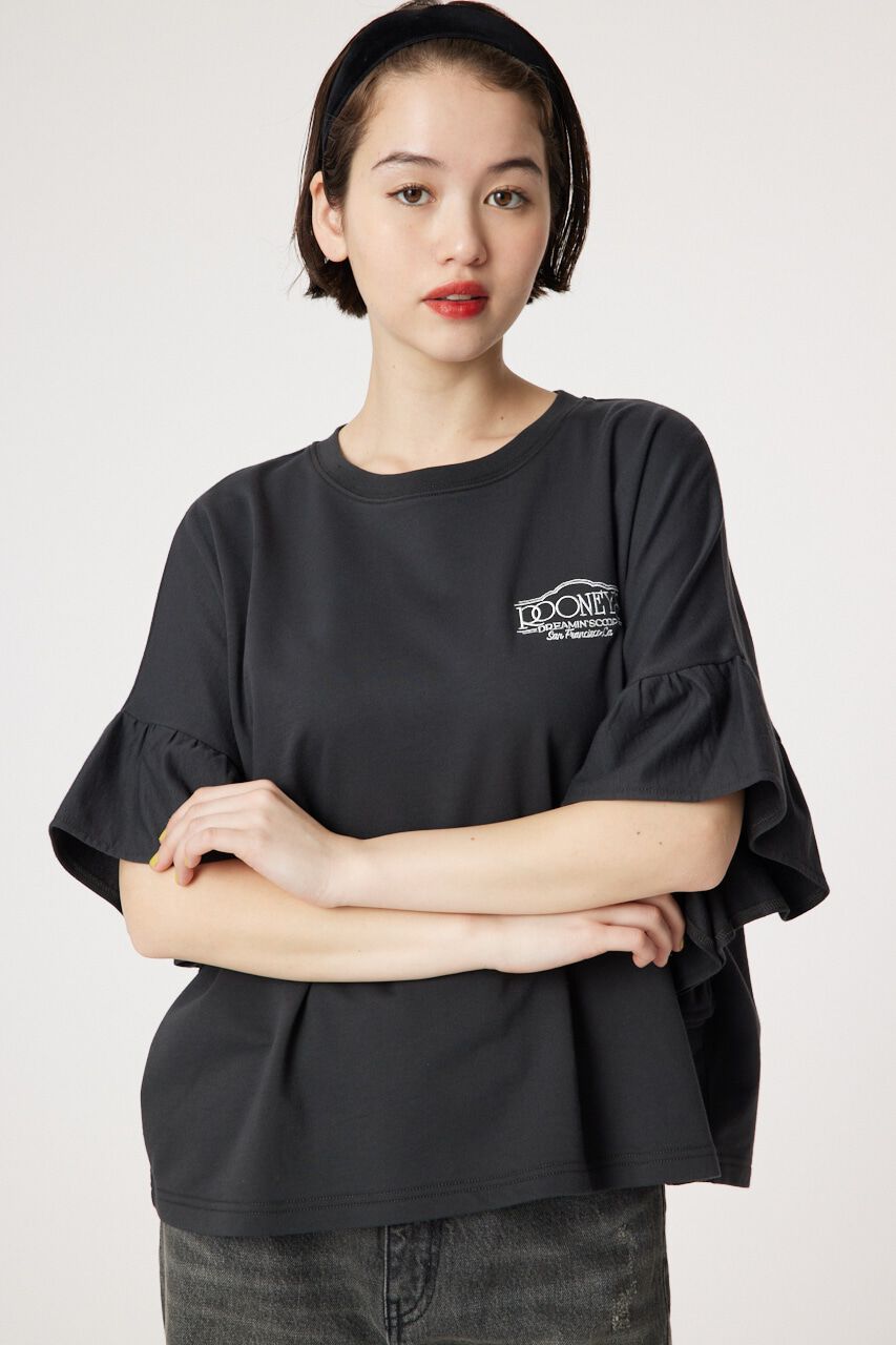 RODEO CROWNS「袖フリルトップス」|Tシャツ・カットソー|C.GRY