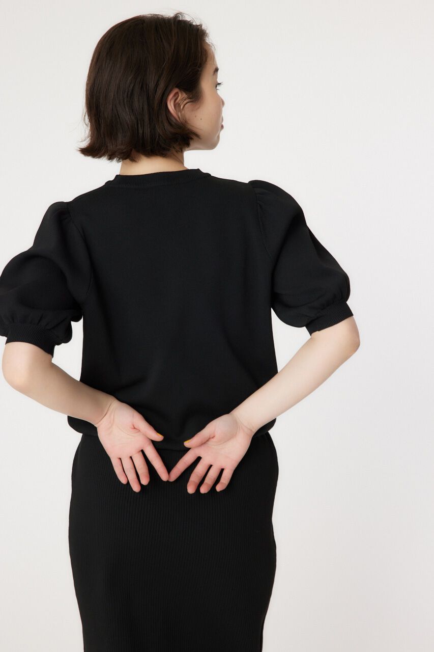 RODEO CROWNS「ショルダーパフニットトップス」|ニット・セーター|