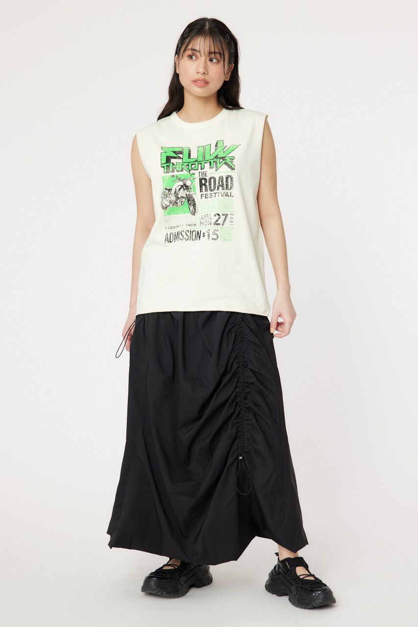 RODEO CROWNS「G/O FULLTHROTTLE ノースリーブTシャツ」|タンクトップ|