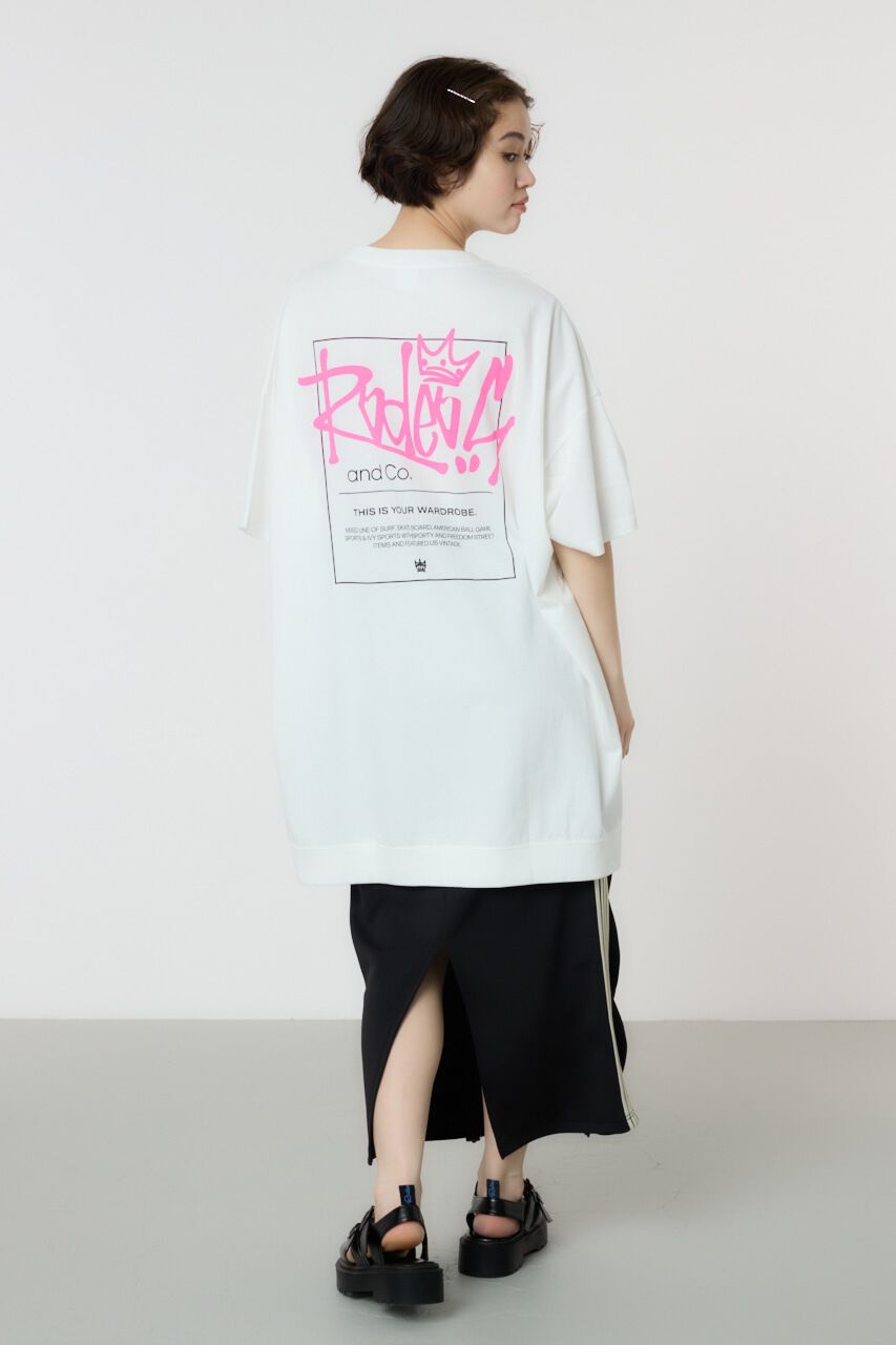 RODEO CROWNS「Sign Logo BY半袖ワンピース」|ワンピース|