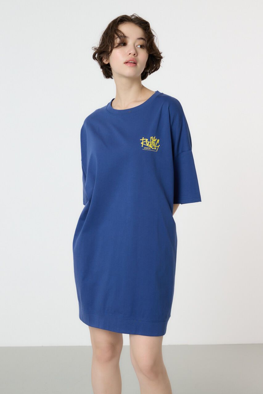 RODEO CROWNS「Sign Logo BY半袖ワンピース」|ワンピース|