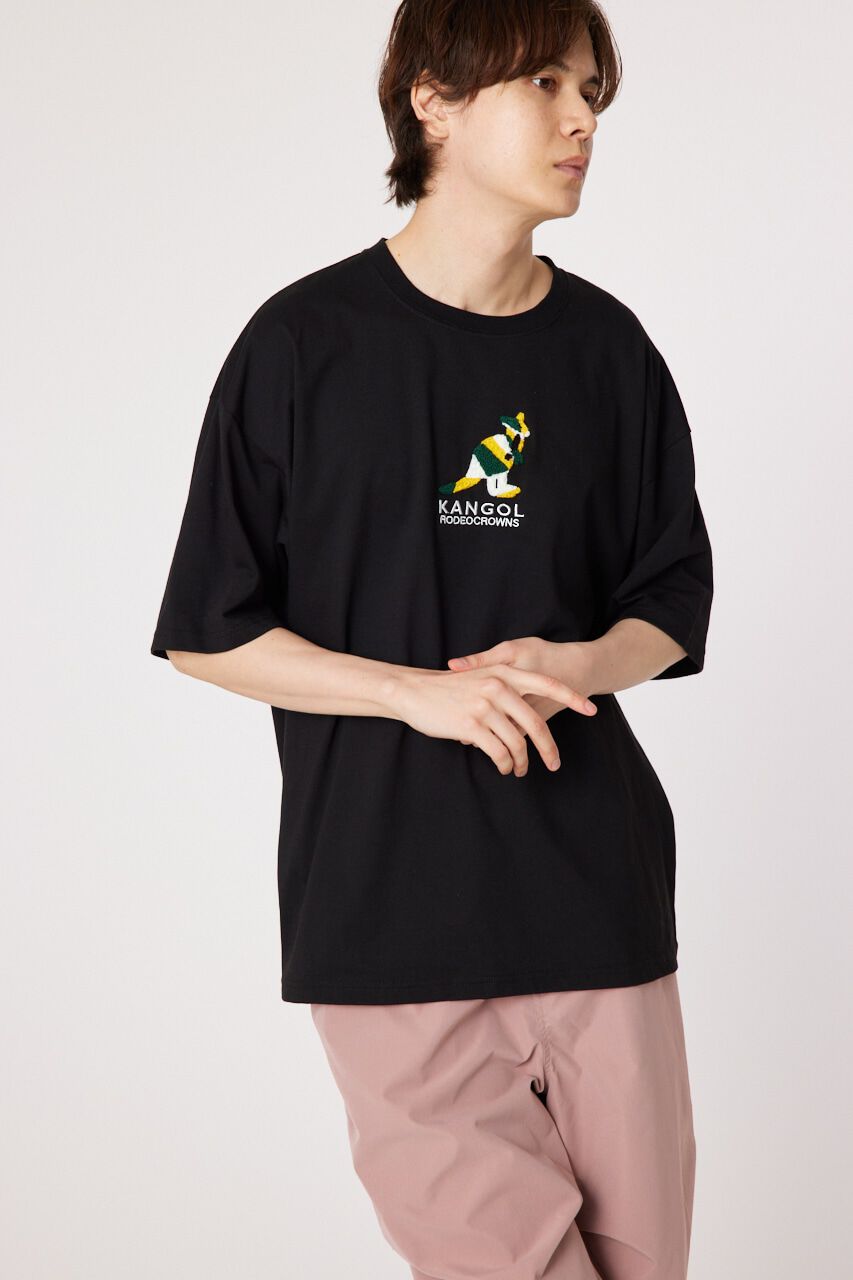 RODEO CROWNS「KANGOL サガラTシャツ」|Tシャツ・カットソー|BLK