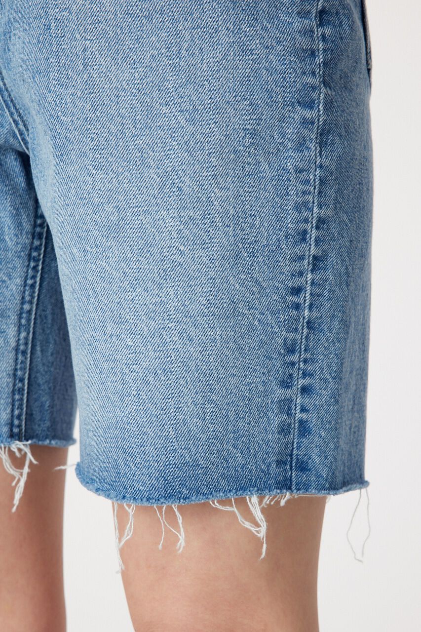 RODEO CROWNS「デニムバイカーショートパンツ」|デニム|