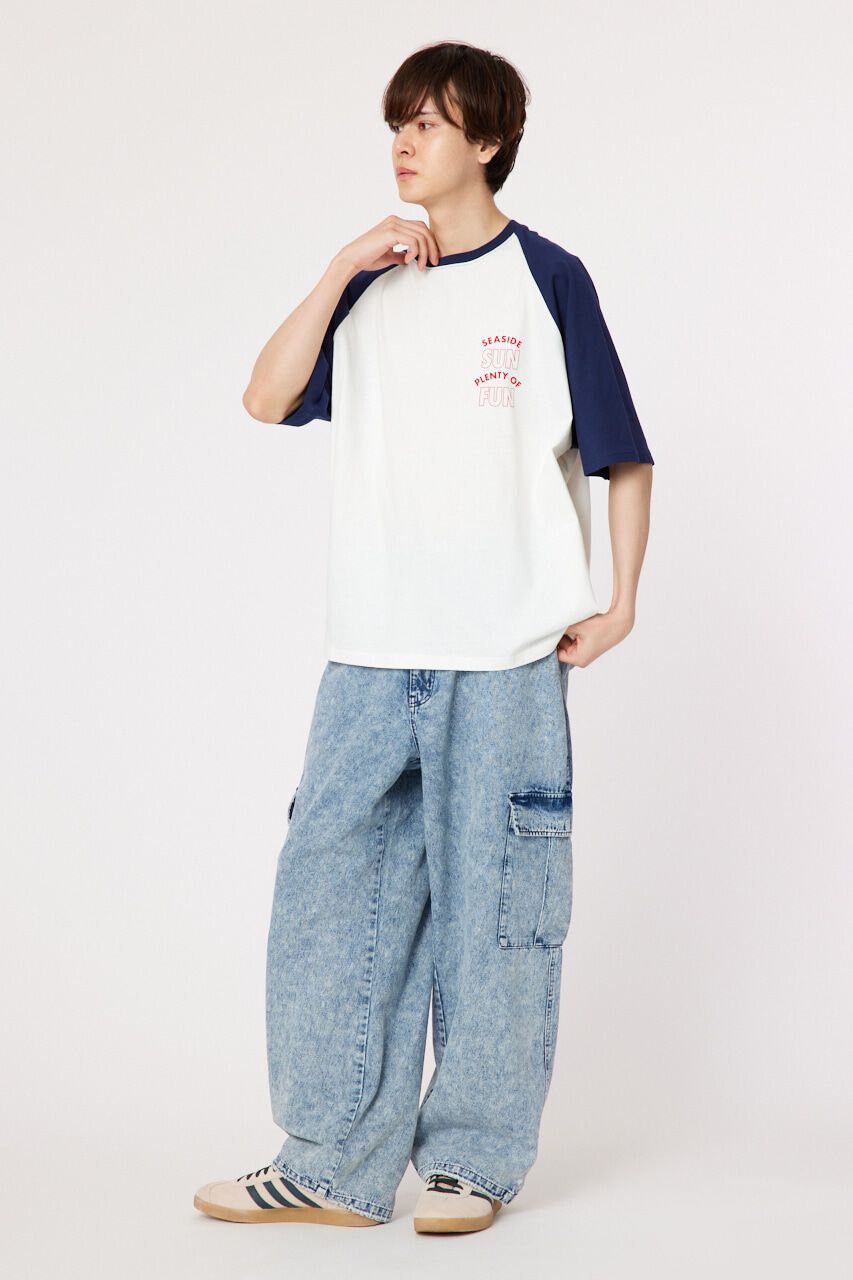 RODEO CROWNS「NJラグラン Tシャツ」|Tシャツ・カットソー|