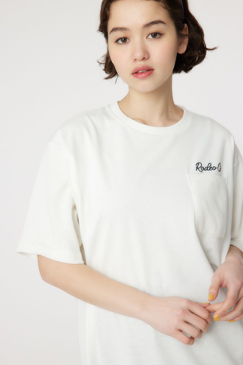 RODEO CROWNS「ドッキングロゴニットワンピース」|ワンピース|