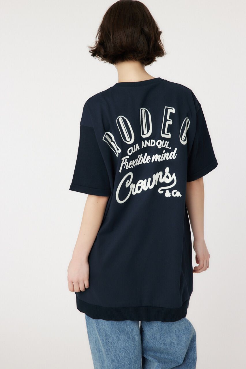 RODEO CROWNS「ドッキングロゴニットワンピース」|ワンピース|