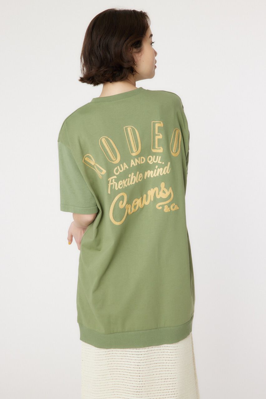 RODEO CROWNS「ドッキングロゴニットワンピース」|ワンピース|