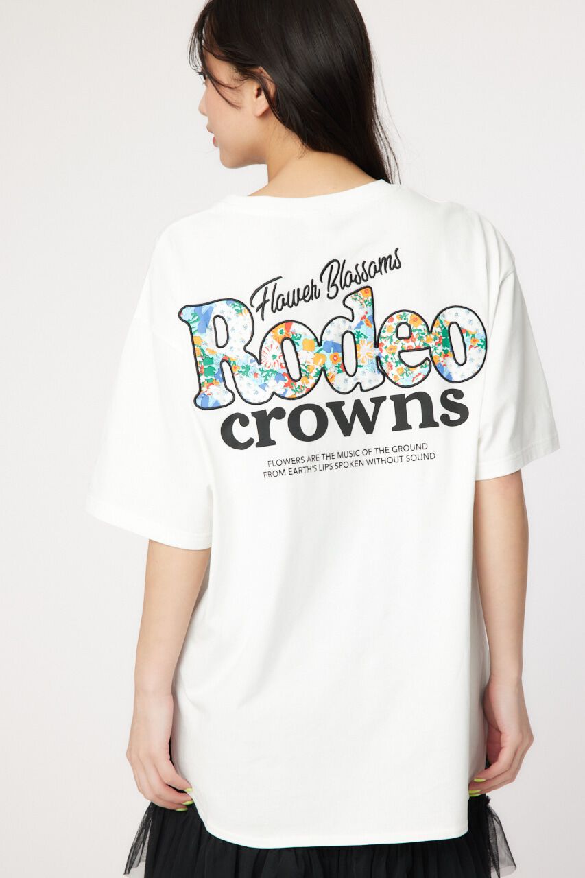RODEO CROWNS「パッチワークパターンアップリケ Tシャツ」|Tシャツ・カットソー|