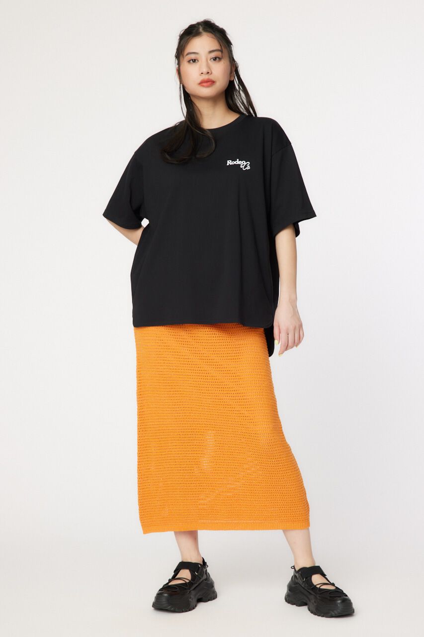 RODEO CROWNS「パッチワークパターンアップリケ Tシャツ」|Tシャツ・カットソー|