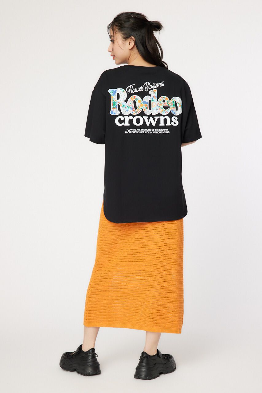 RODEO CROWNS「パッチワークパターンアップリケ Tシャツ」|Tシャツ・カットソー|