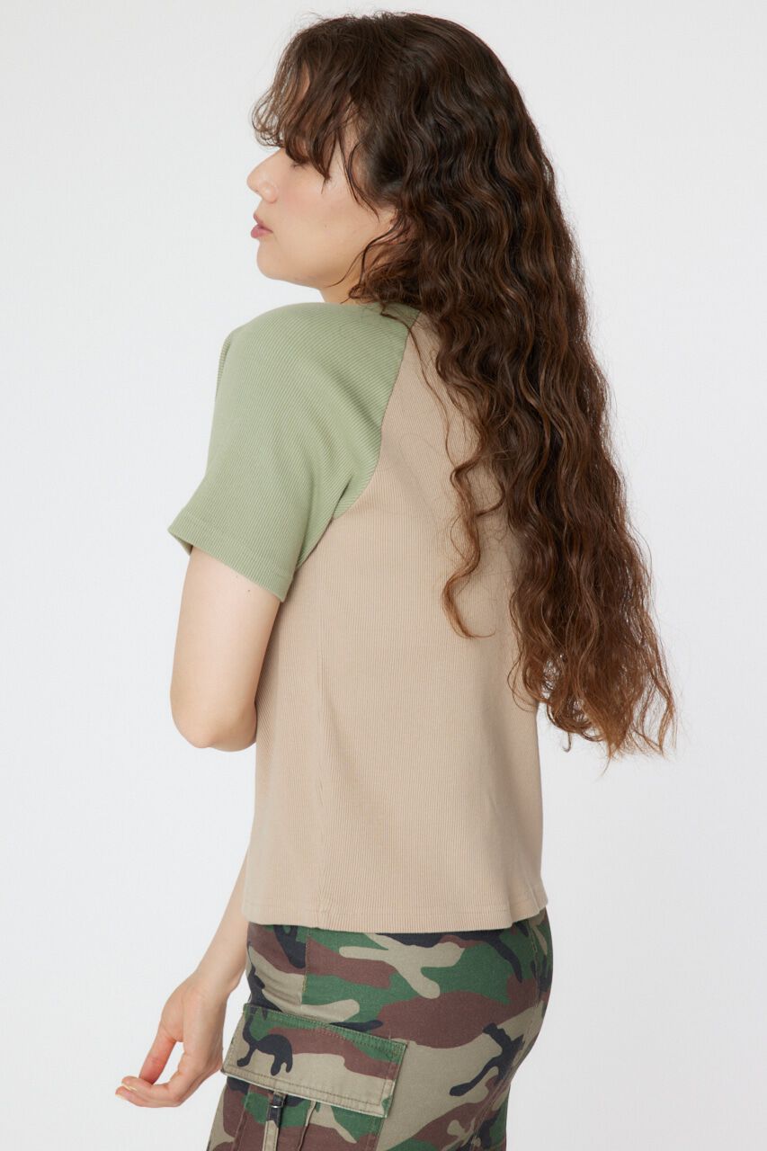 RODEO CROWNS「Riderラグランリブ Tシャツ」|Tシャツ・カットソー|