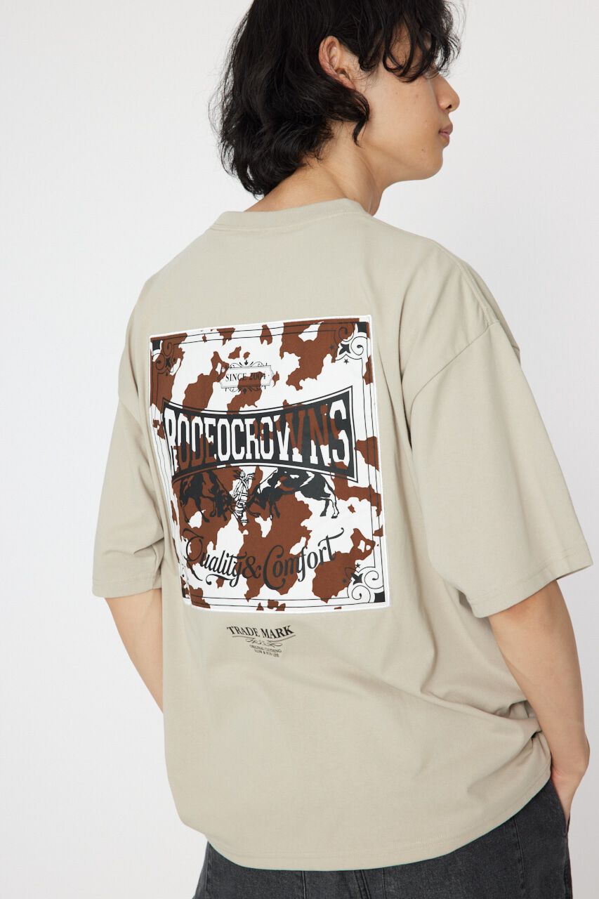 RODEO CROWNS「SCARYパッチ Tシャツ」|Tシャツ・カットソー|BEG