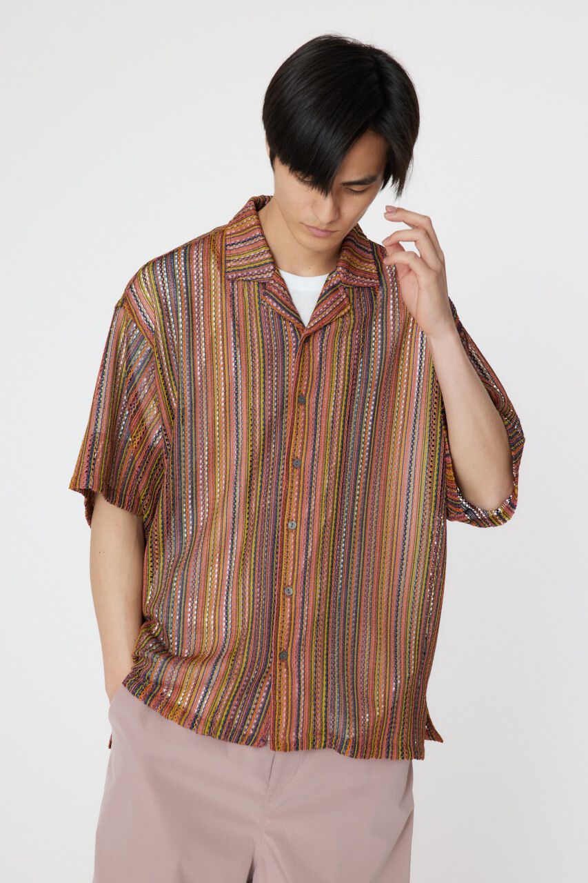 RODEO CROWNS「マルチストライプレースシャツ」|シャツ・ブラウス|