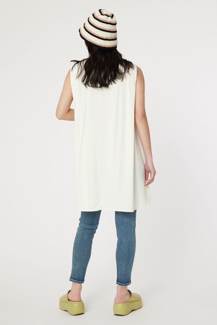 RODEO CROWNS「T/F ノースリーブチュニック」|タンクトップ|