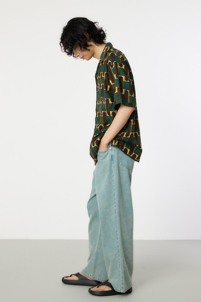 RODEO CROWNS「wide straight denim」|デニム|