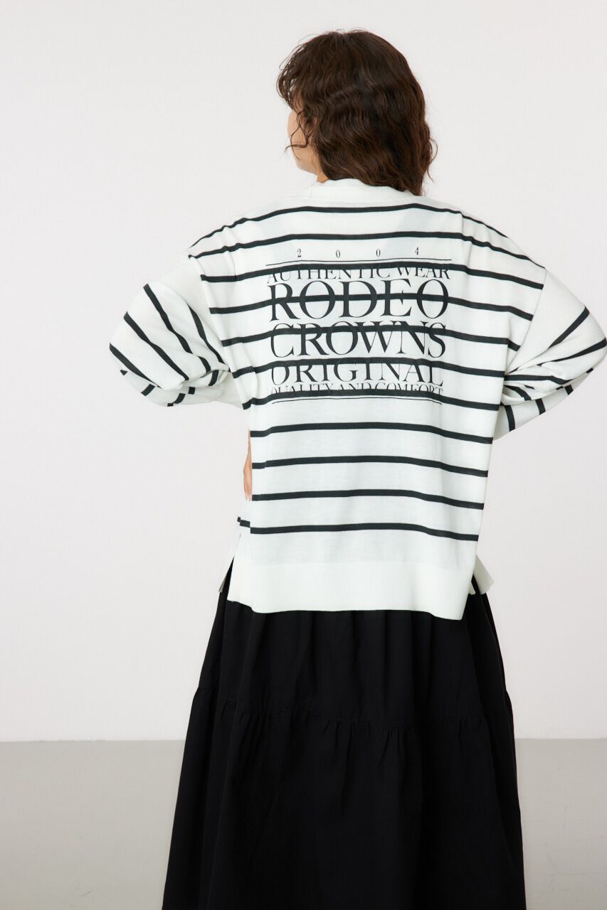 RODEO CROWNS「RCS LOGOニットトッパー」|カーディガン|