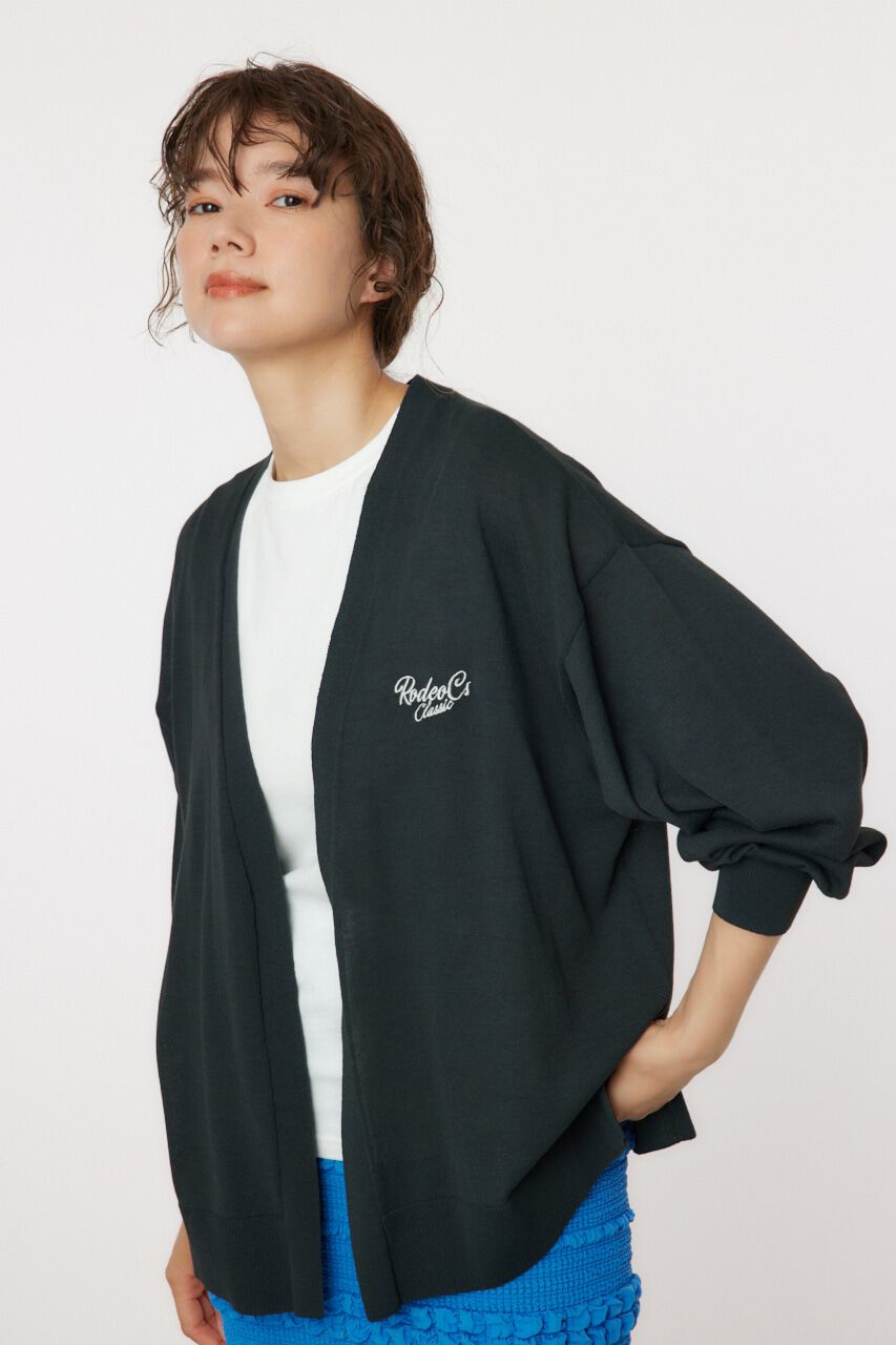 RODEO CROWNS「RCS LOGOニットトッパー」|カーディガン|