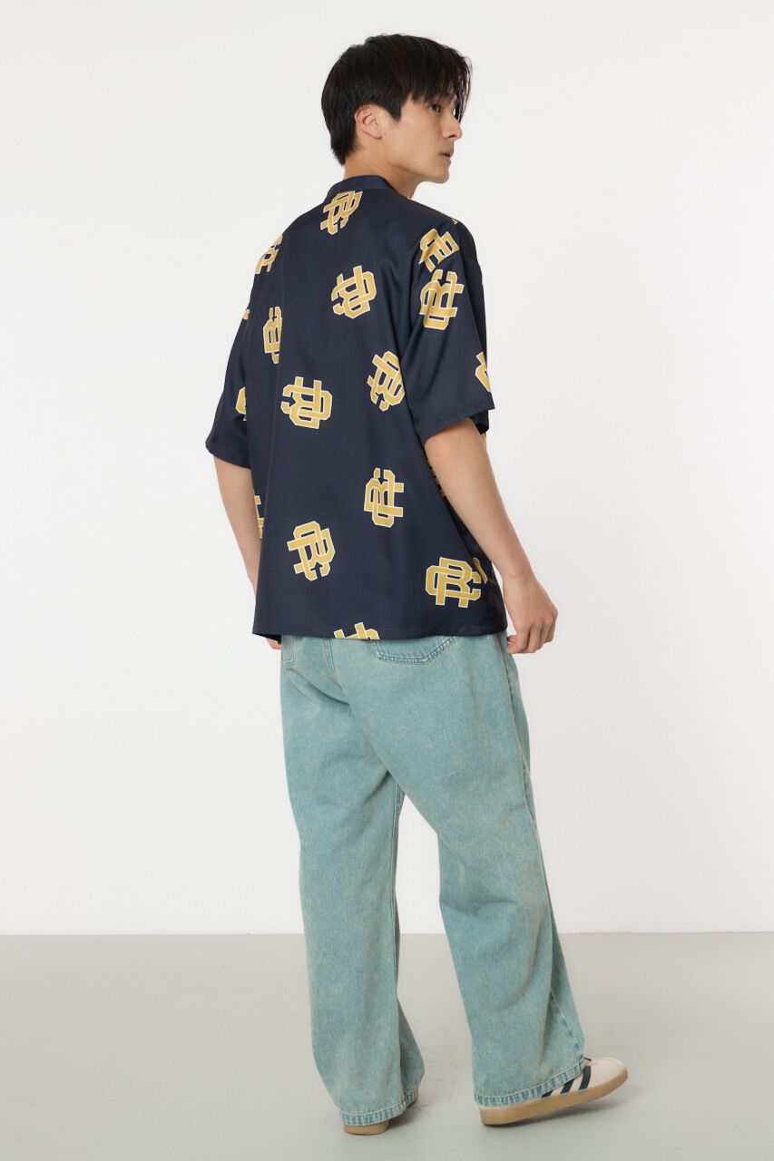 RODEO CROWNS「モノグラムバンドカラーシャツ」|シャツ・ブラウス|