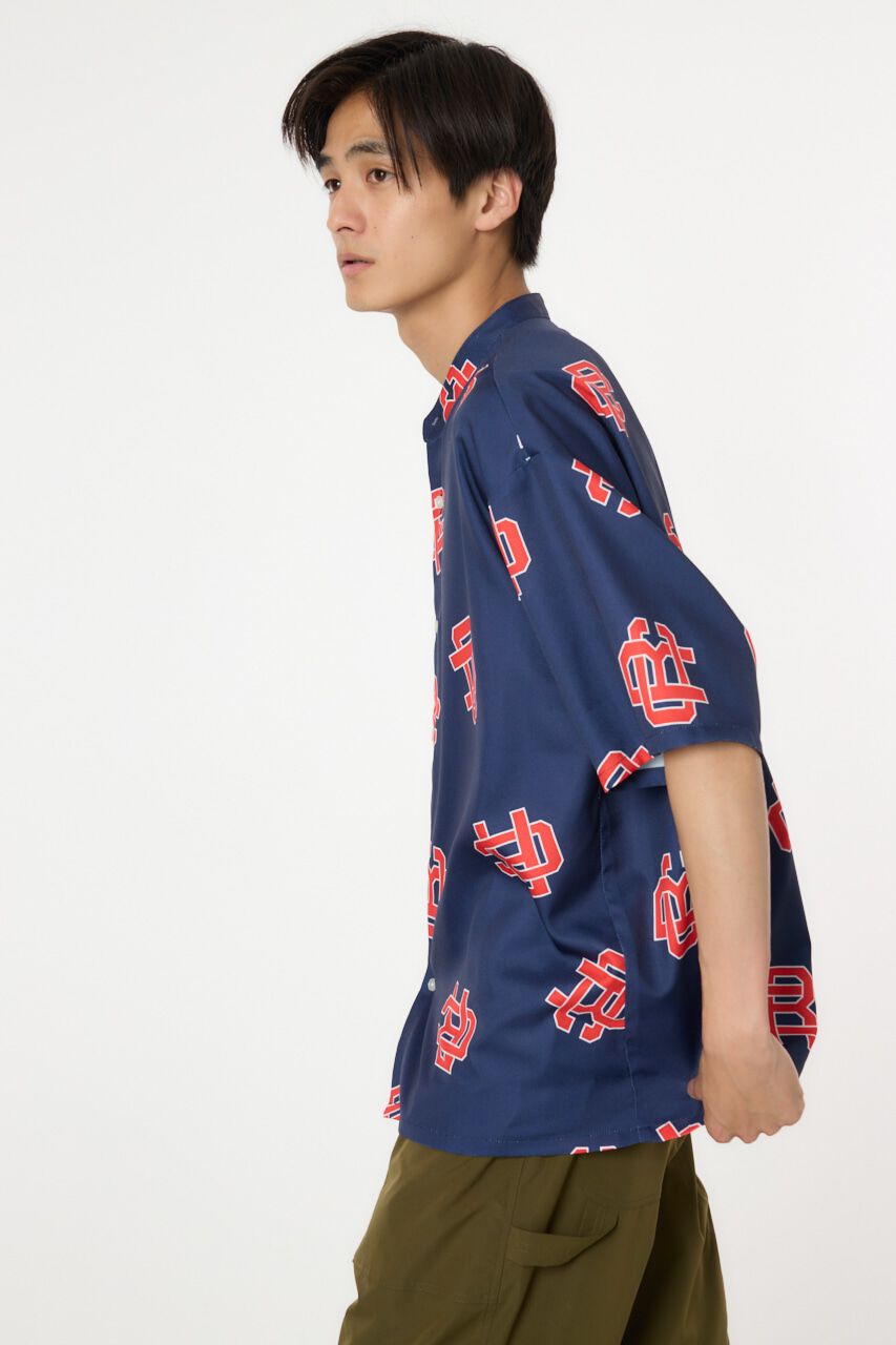 RODEO CROWNS「モノグラムバンドカラーシャツ」|シャツ・ブラウス|