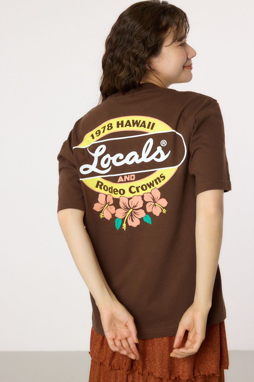 RODEO CROWNS「LOCALS x RCS Tシャツ」|Tシャツ・カットソー|BRN