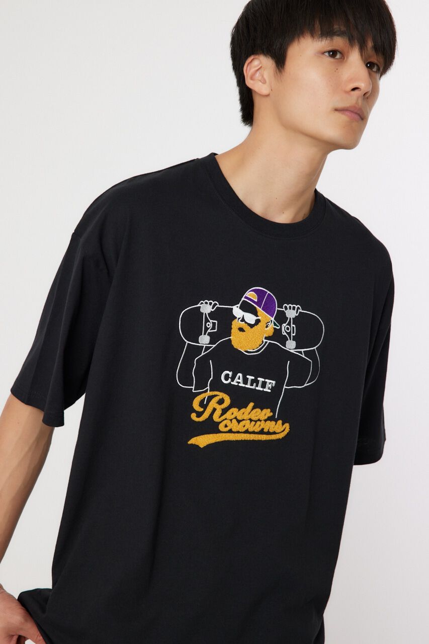 RODEO CROWNS「ヒゲサガラ Tシャツ vol.2」|Tシャツ・カットソー|BLK