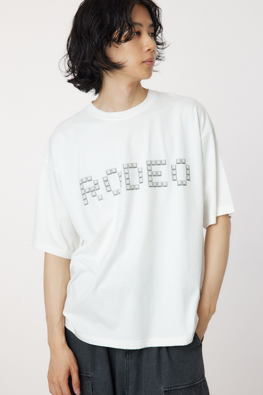 RODEO CROWNS「スタッズライクTシャツ」|Tシャツ・カットソー|WHT