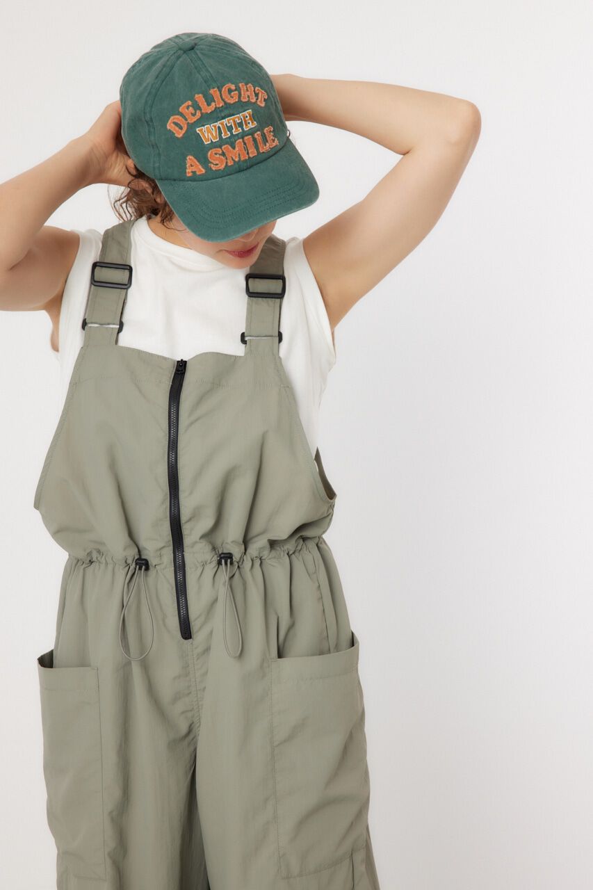 RODEO CROWNS「ウエストシャーリング ナイロンサロペット」|その他|