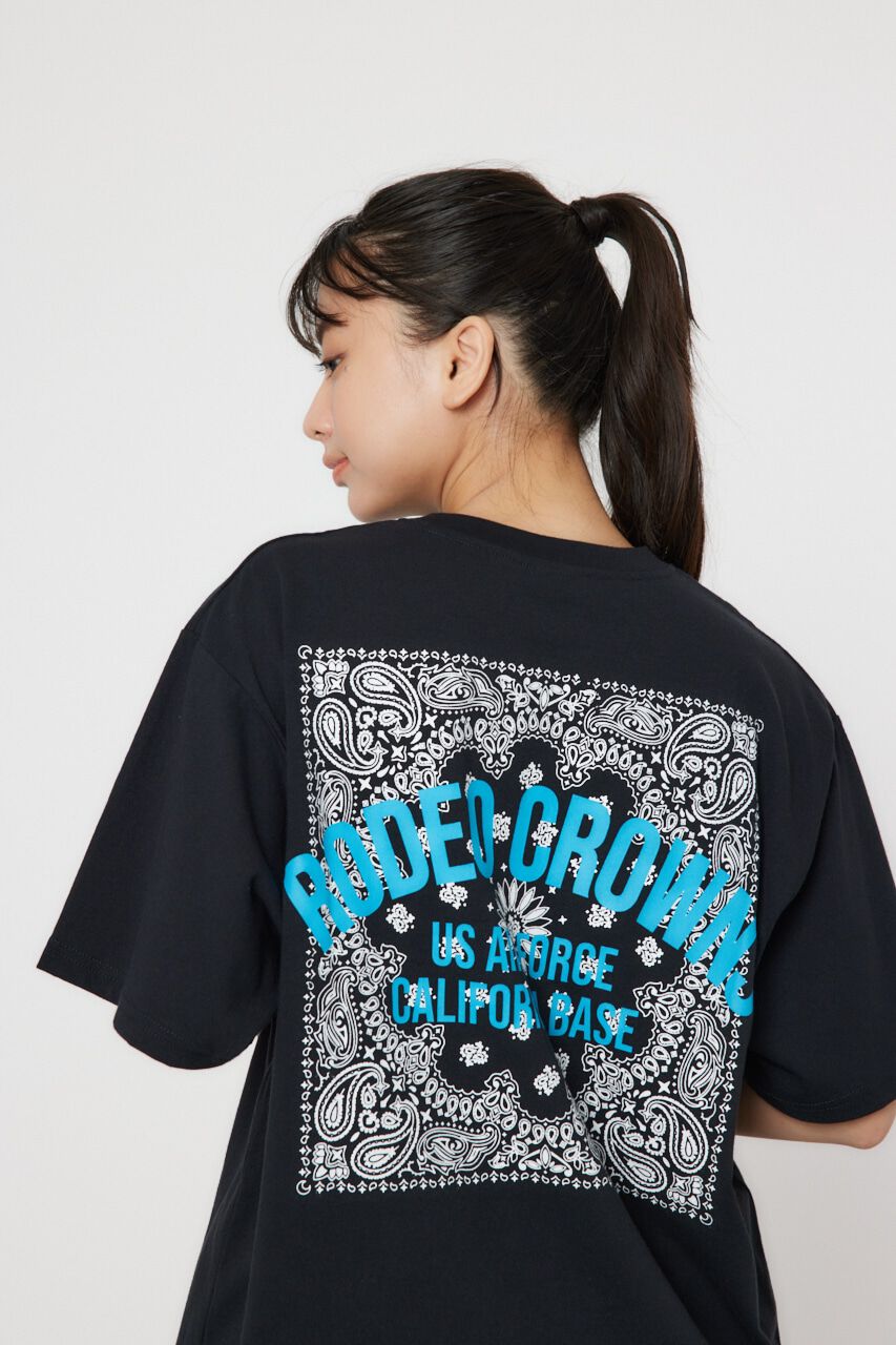 RODEO CROWNS「RC BASEバンダナプリントTシャツ」|Tシャツ・カットソー|