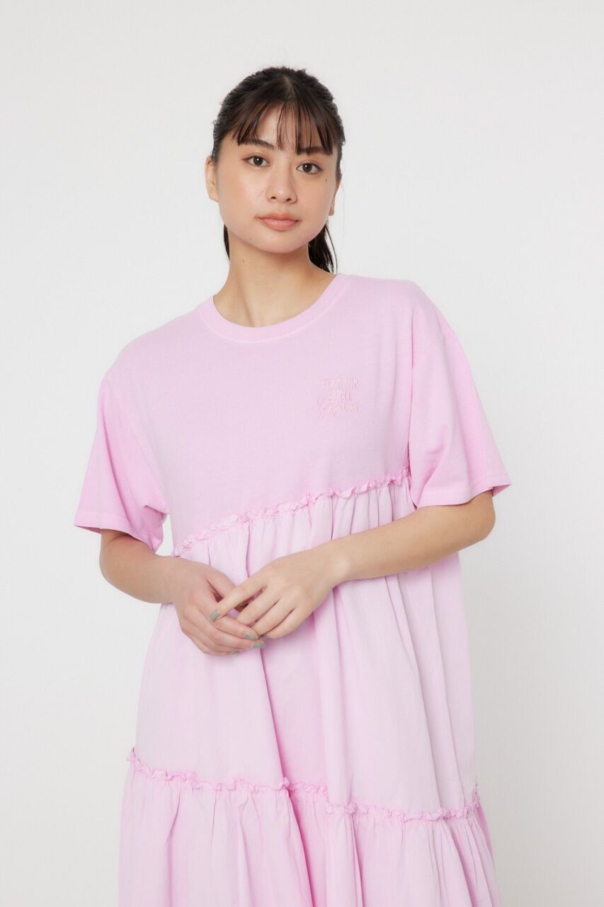 RODEO CROWNS「ピグメントギャザードッキングワンピース」|ワンピース|