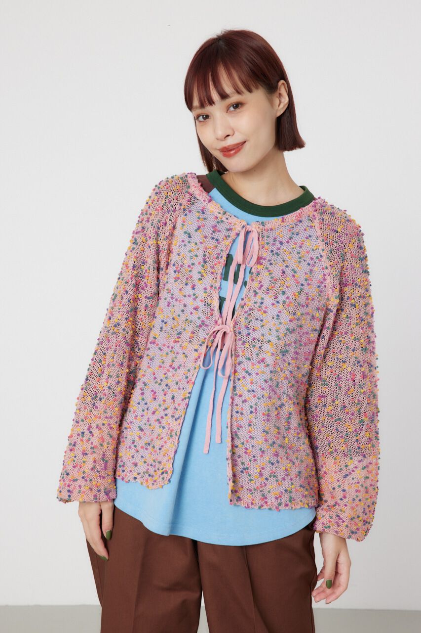 RODEO CROWNS「2WAYシアーネップニット」|ニット・セーター|