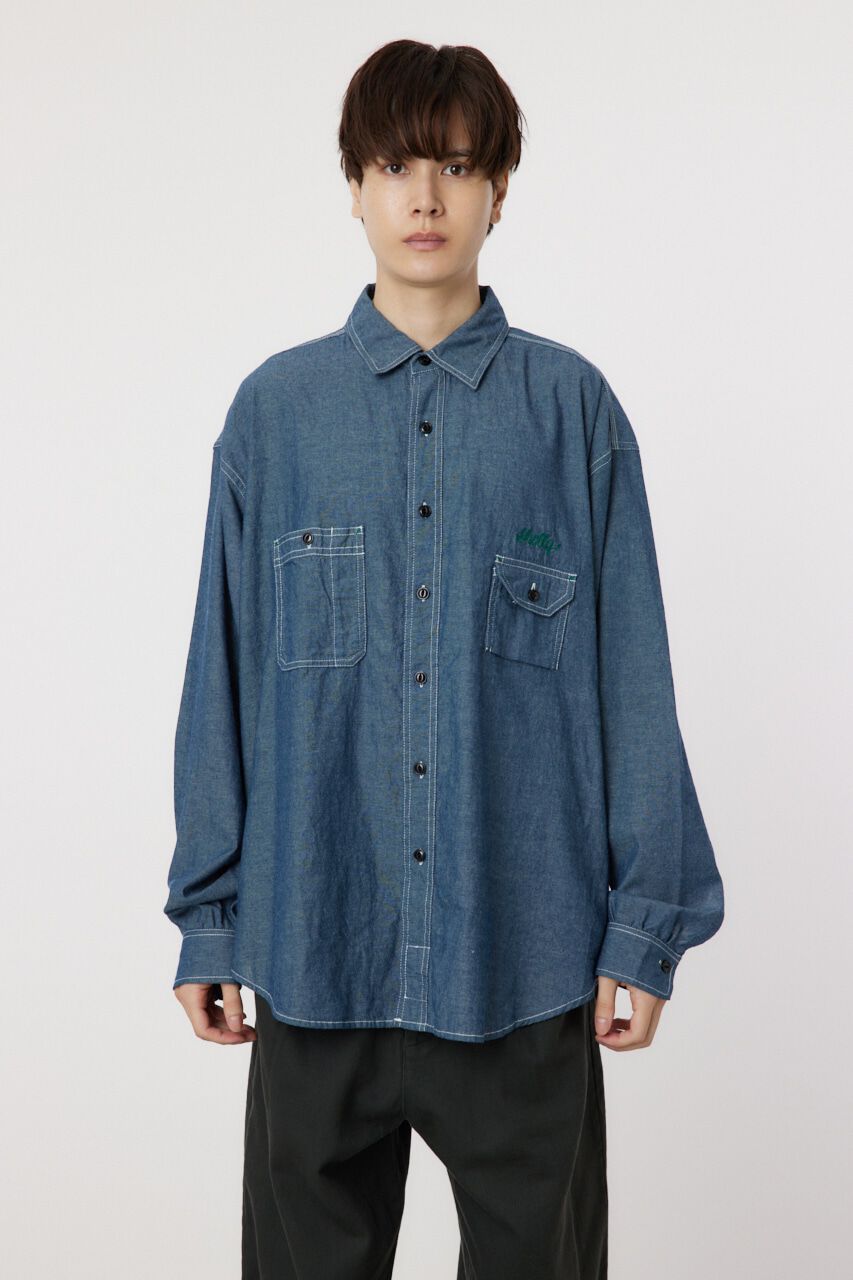 RODEO CROWNS「chambray work shirt」|シャツ・ブラウス|