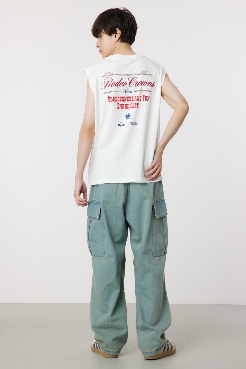 RODEO CROWNS「Orion Beer x RCSノースリーブトップス」|タンクトップ|
