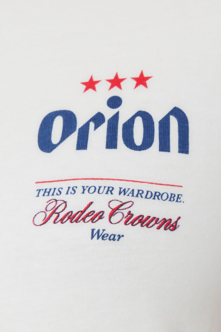 RODEO CROWNS「Orion BeerxRCSラグラン5分トップス」|Tシャツ・カットソー|