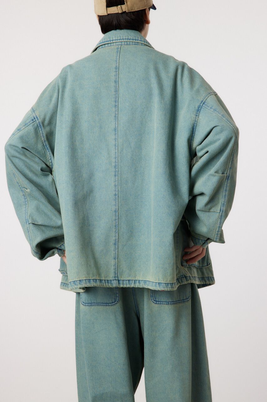 RODEO CROWNS「over denim zip JK」|デニムジャケット|