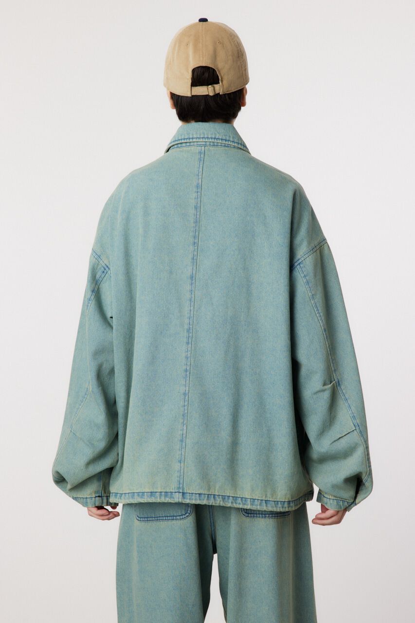 RODEO CROWNS「over denim zip JK」|デニムジャケット|