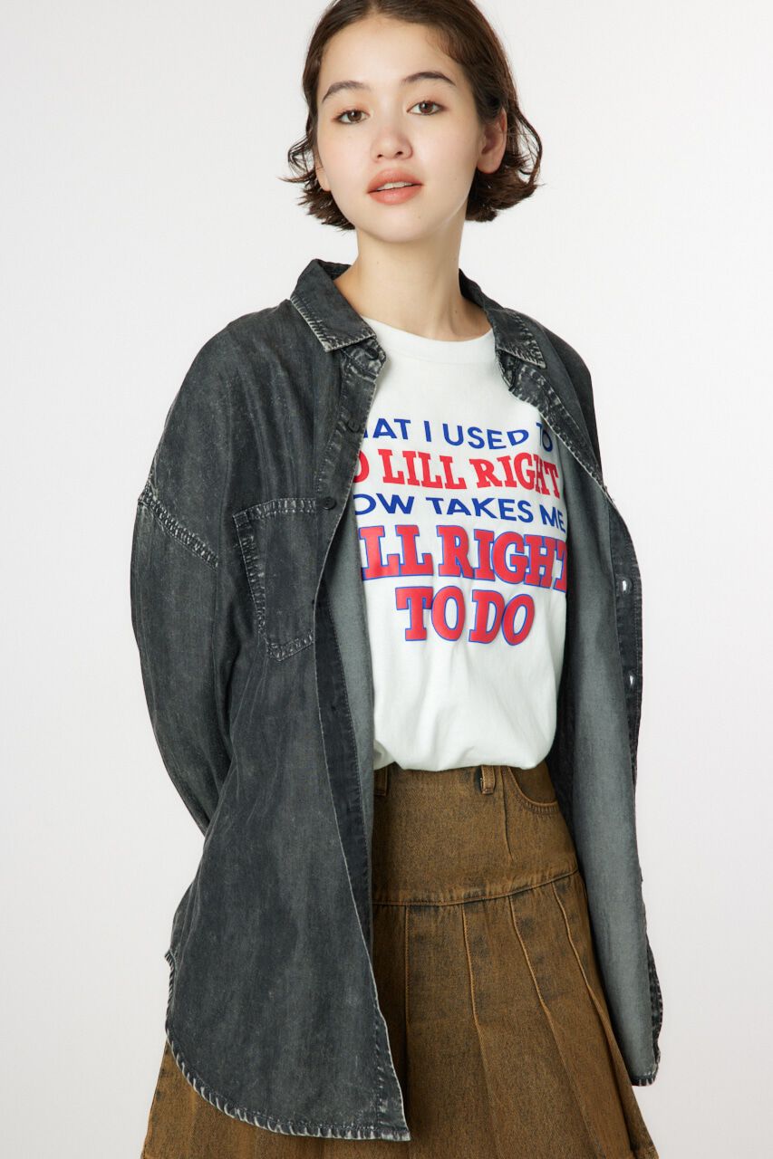 RODEO CROWNS「CHEMICAL WASH シャツ」|シャツ・ブラウス|