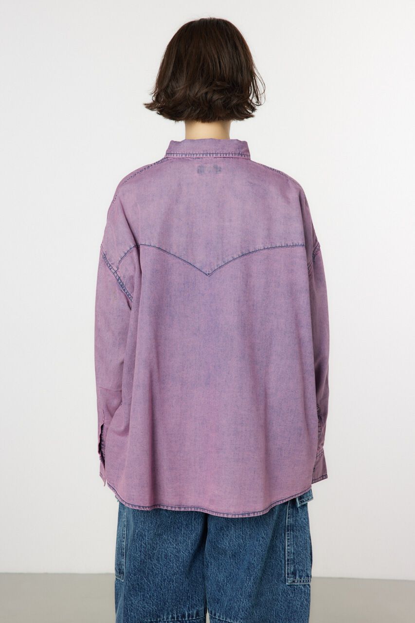 RODEO CROWNS「CHEMICAL WASH シャツ」|シャツ・ブラウス|