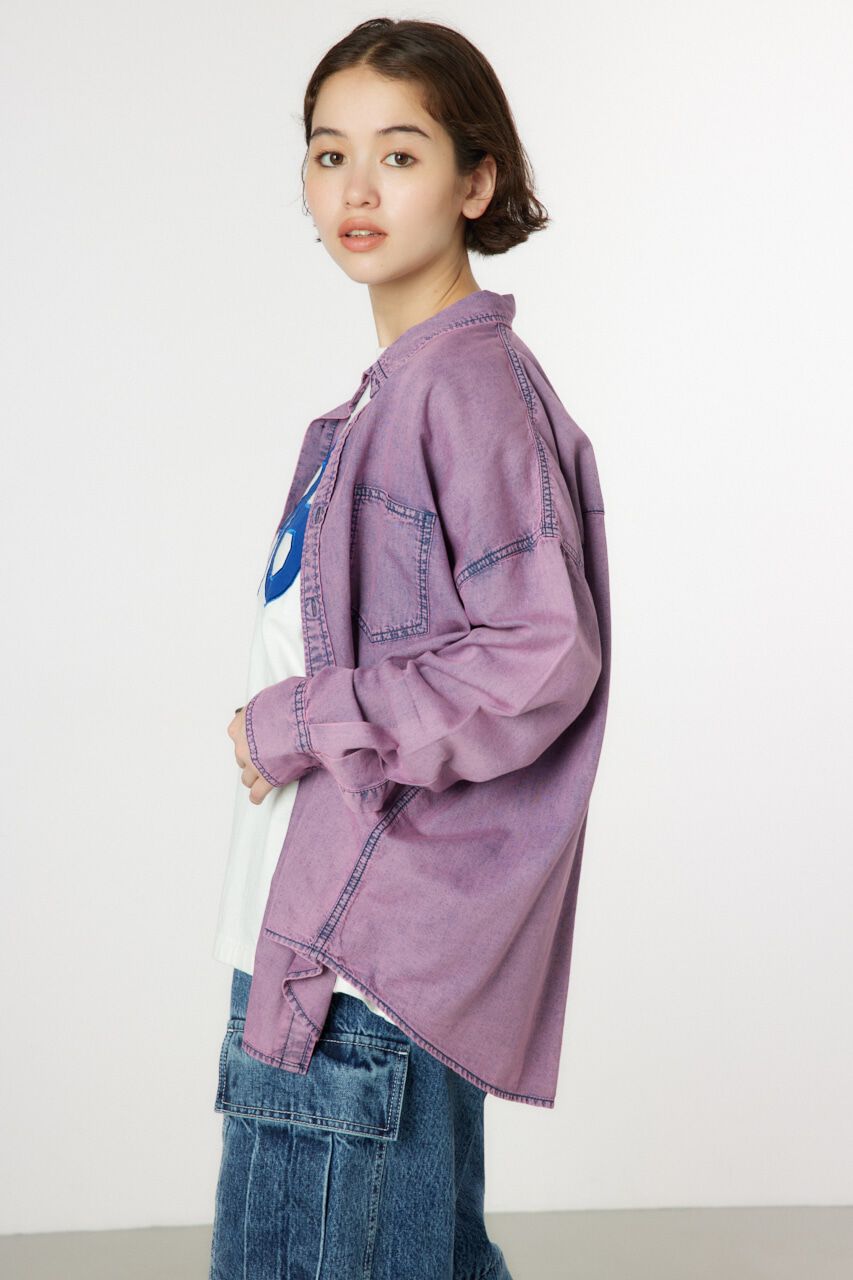 RODEO CROWNS「CHEMICAL WASH シャツ」|シャツ・ブラウス|