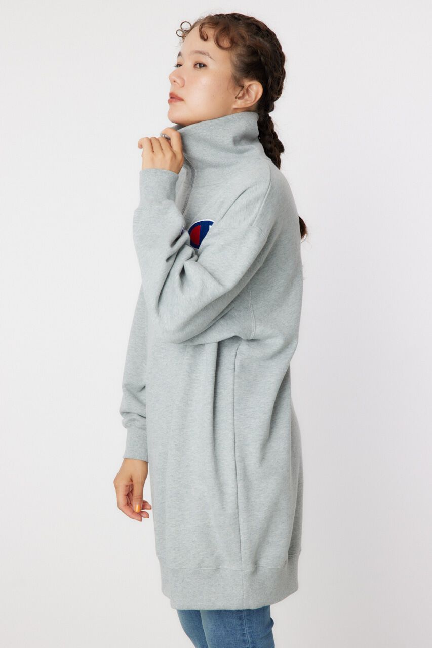 RODEO CROWNS「Champion ハーフジップスウェットワンピース」|ワンピース|