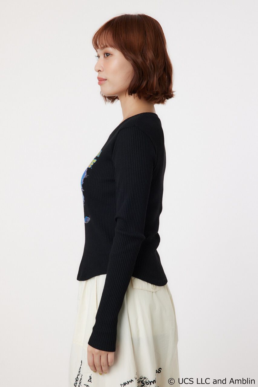 RODEO CROWNS「(BACK TO THE FUTURE)リブトップス」|Tシャツ・カットソー|