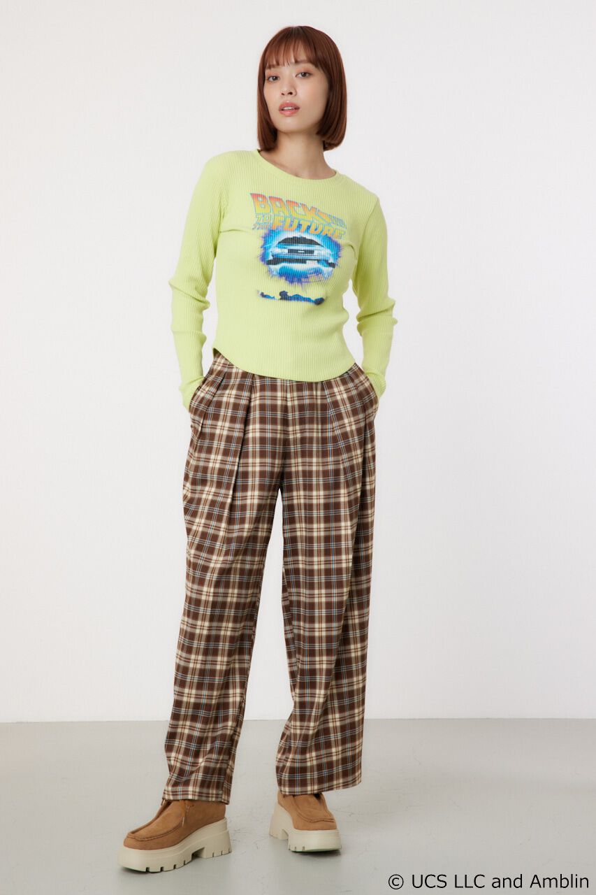 RODEO CROWNS「(BACK TO THE FUTURE)リブトップス」|Tシャツ・カットソー|