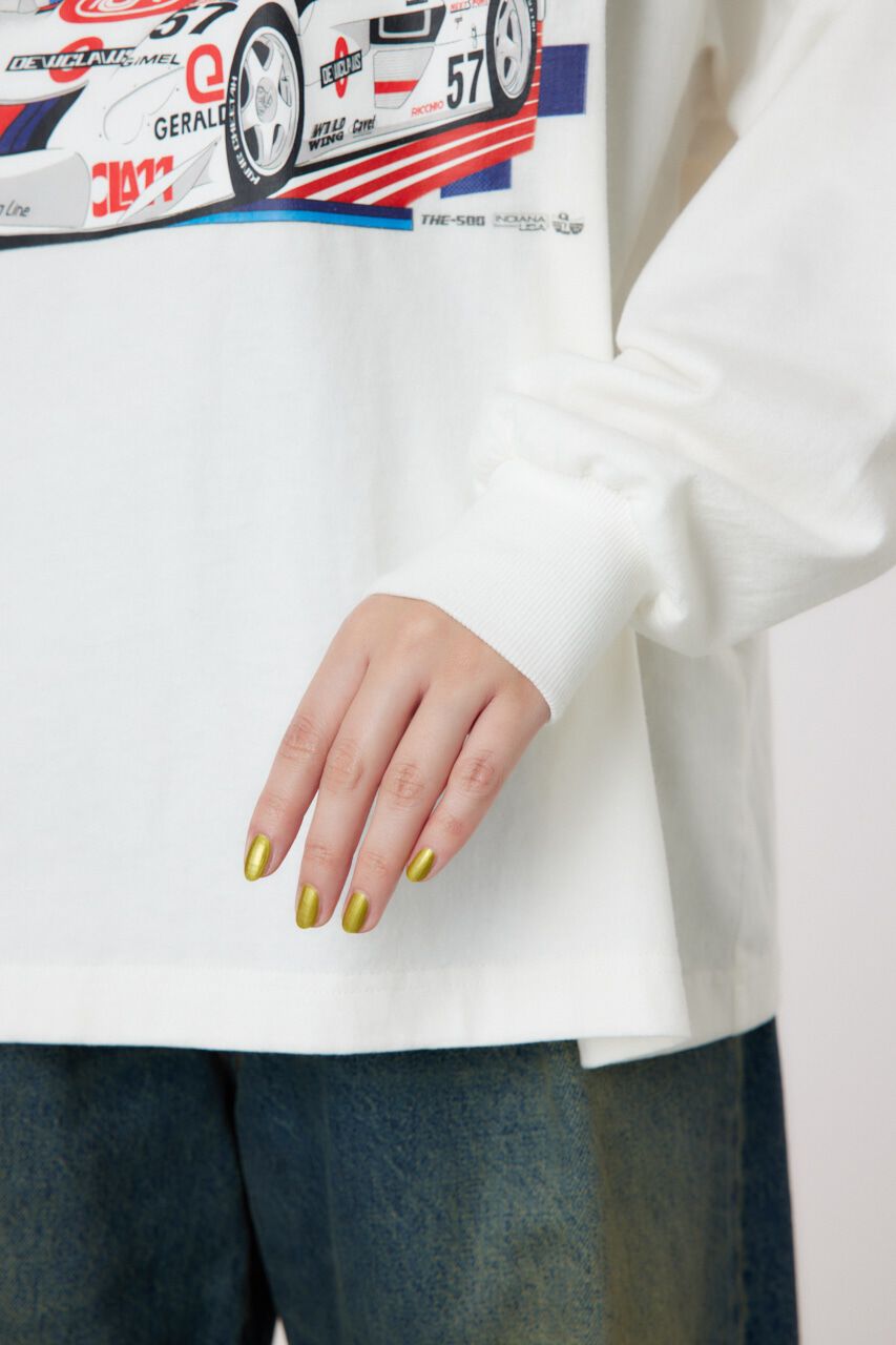 RODEO CROWNS「G/O AUTO RACING ロングTシャツ」|Tシャツ・カットソー|