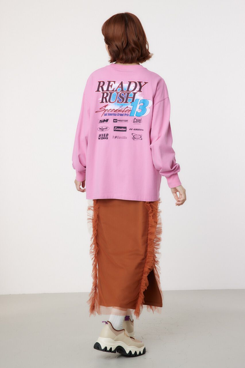 RODEO CROWNS「G/O AUTO RACING ロングTシャツ」|Tシャツ・カットソー|