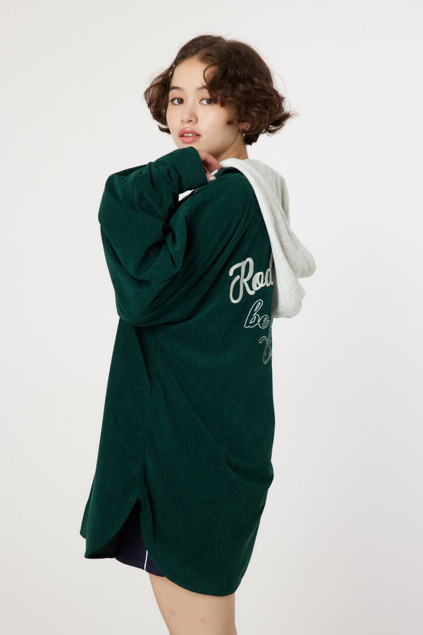 RODEO CROWNS「LOGOコーデュロイフードシャツ」|シャツ・ブラウス|