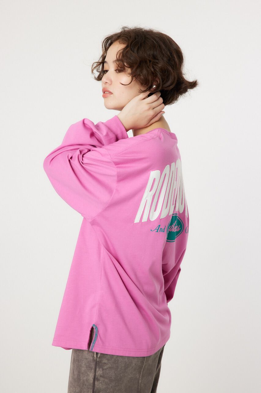 RODEO CROWNS「RCSアップリケロゴL/S Tシャツ」|Tシャツ・カットソー|