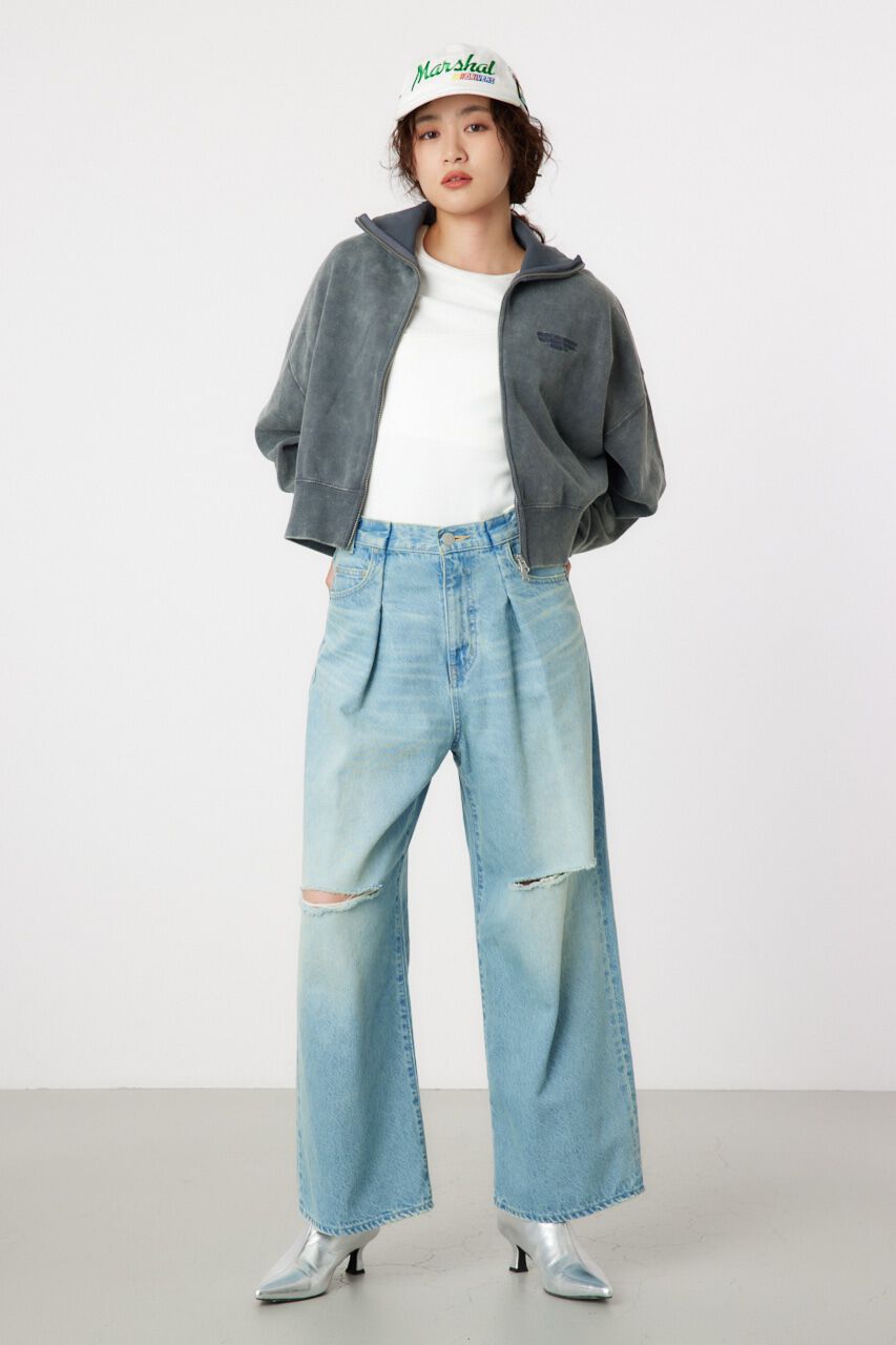 RODEO CROWNS「スタンドネックスウェットブルゾン」|その他|