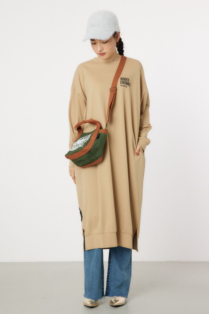 RODEO CROWNS「バックタックロゴワンピース」|ワンピース|