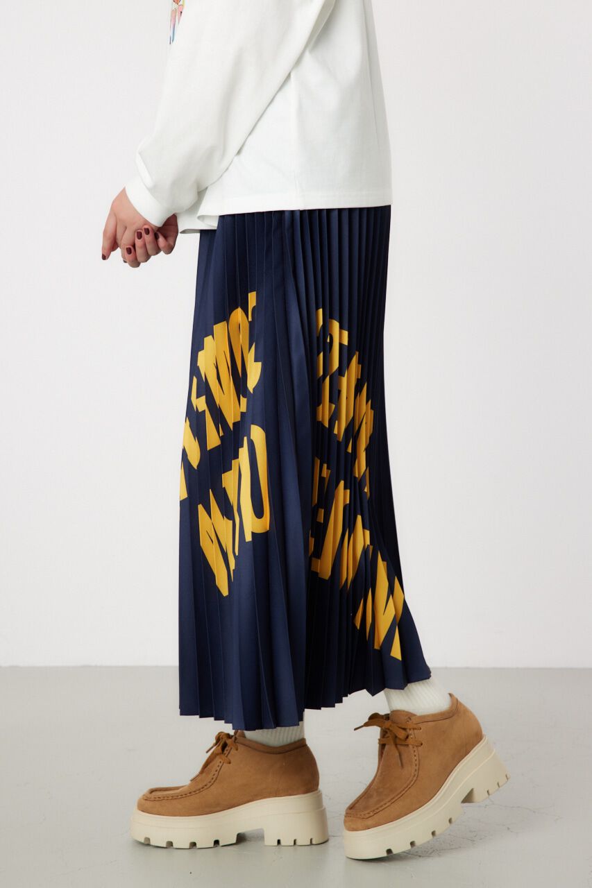 RODEO CROWNS「メッセージロゴプリーツスカート」|その他|