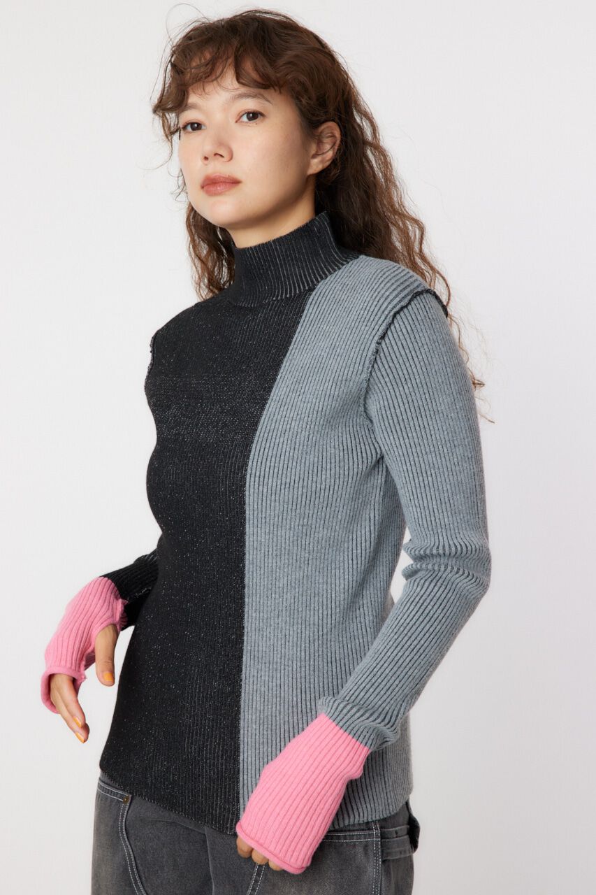 RODEO CROWNS「BLOCK COLOR KNIT TOPS」|ニット・セーター|